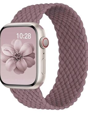 Braided Loop Stretchy Band for Apple Watch, BOTH fit Apple Watch ⌚️44mm
